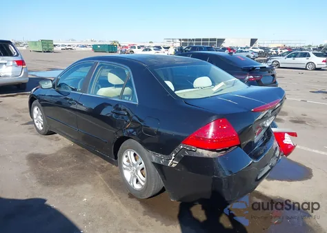 2007 Honda Accord 2.4 Ex from USA, damaged, VIN 1HGCM56747A163288